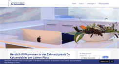 Desktop Screenshot of dr-katzendobler.de
